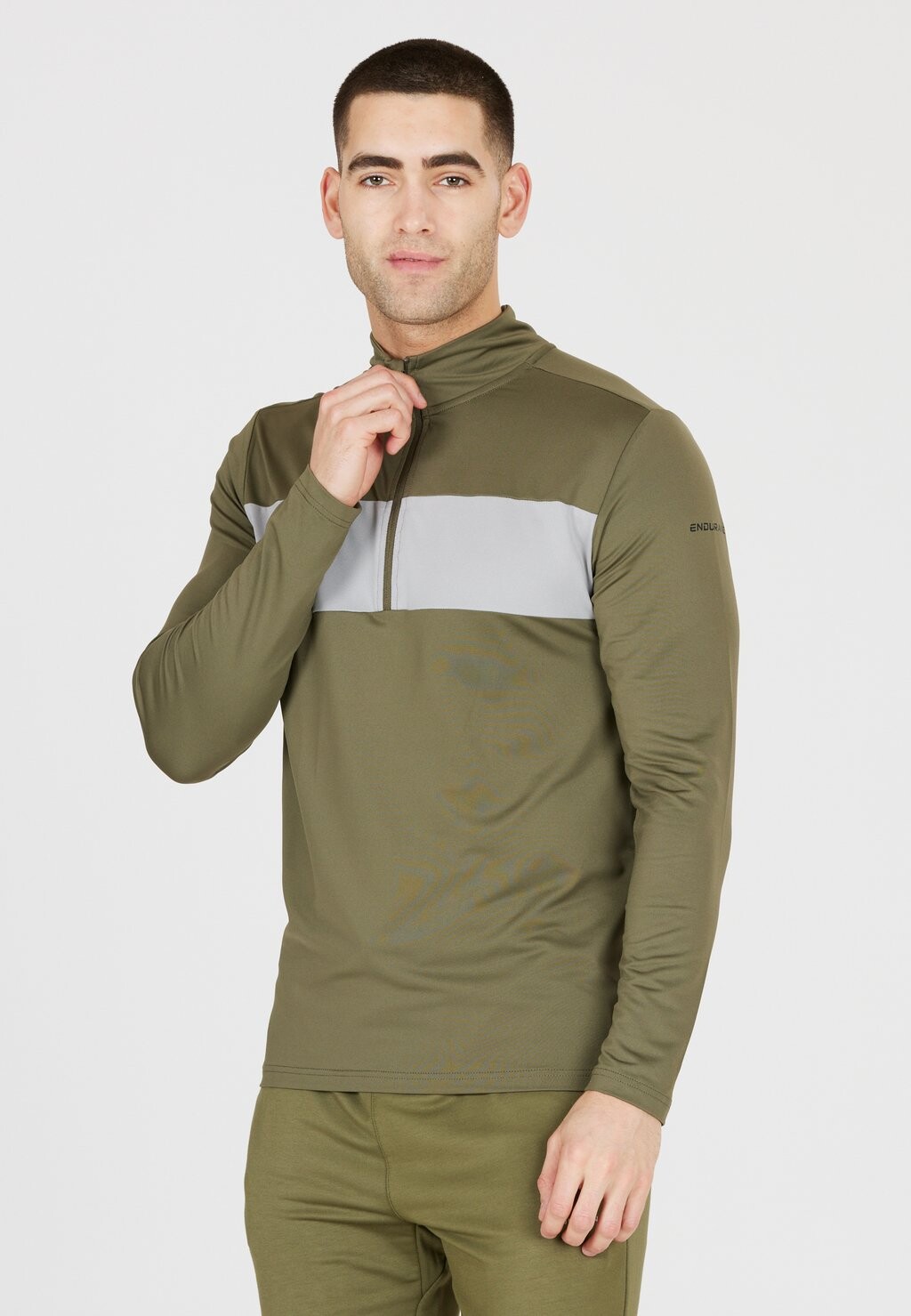 

Топ с длинными рукавами MIDLAYER Endurance, цвет ivy green