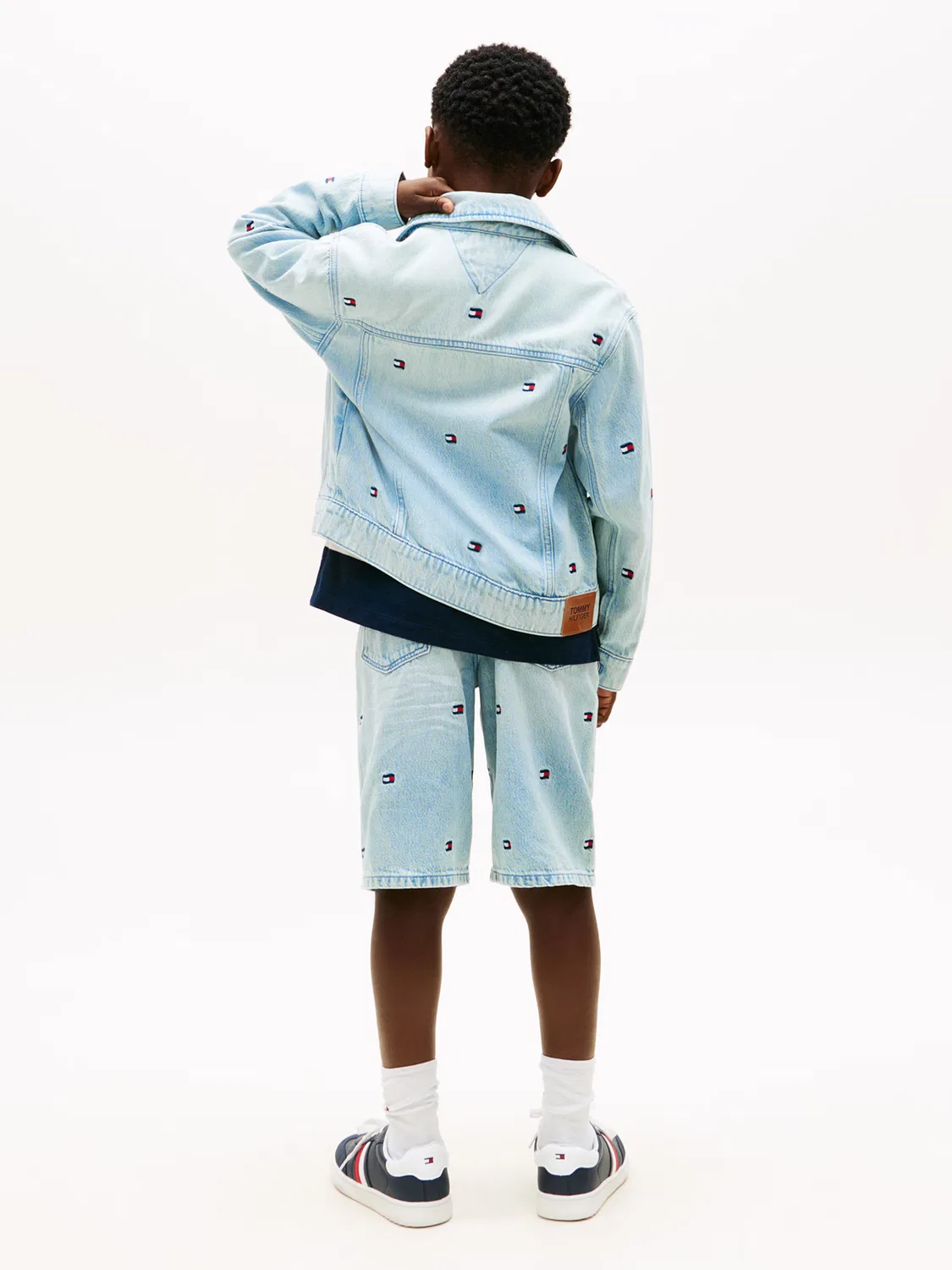 Куртка межсезонья Tommy Hilfiger, Light Blue/Dark Blue — фото 3