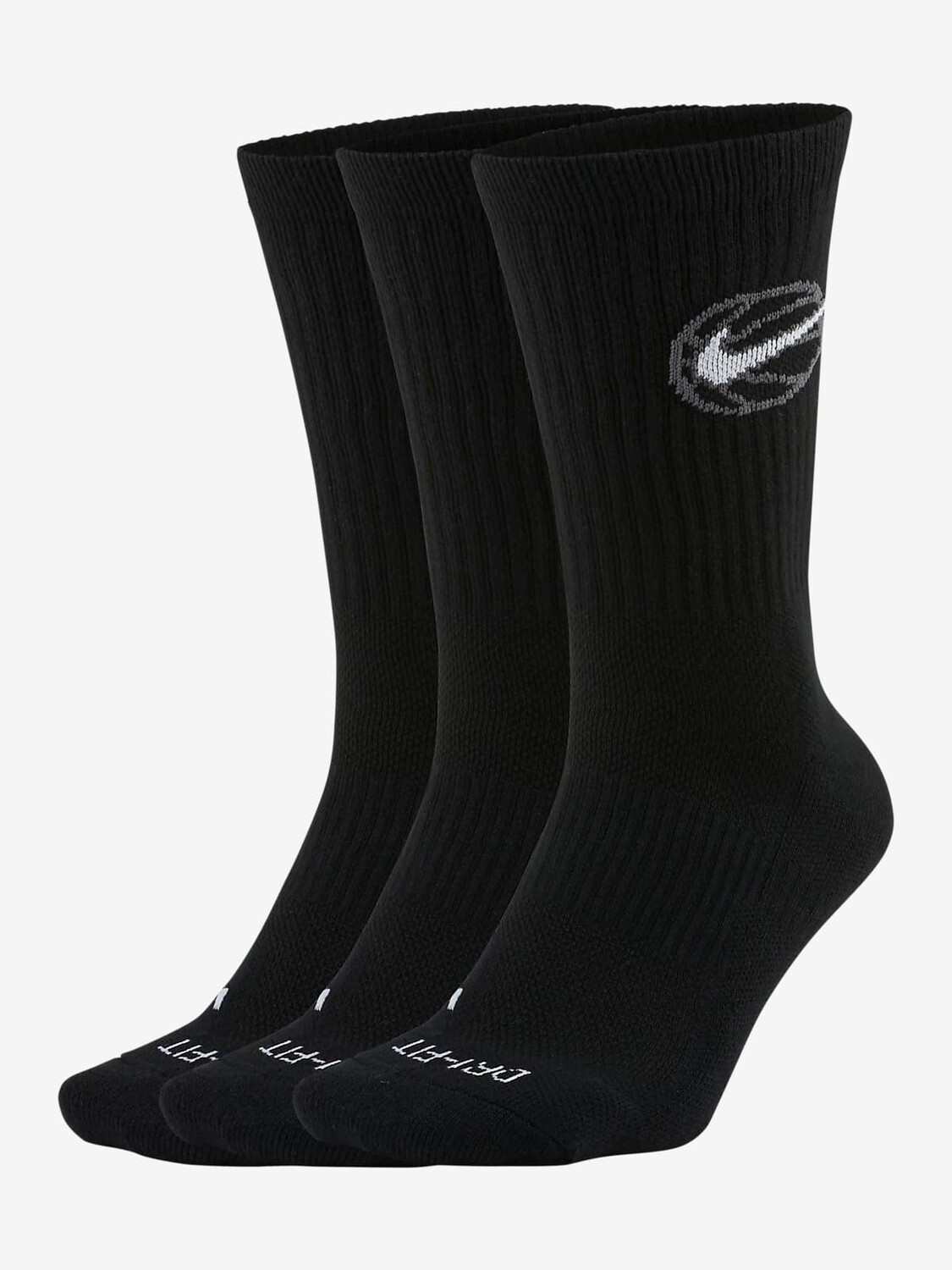 

Носки Nike U EVERYDAY BBALL 3PR, черный