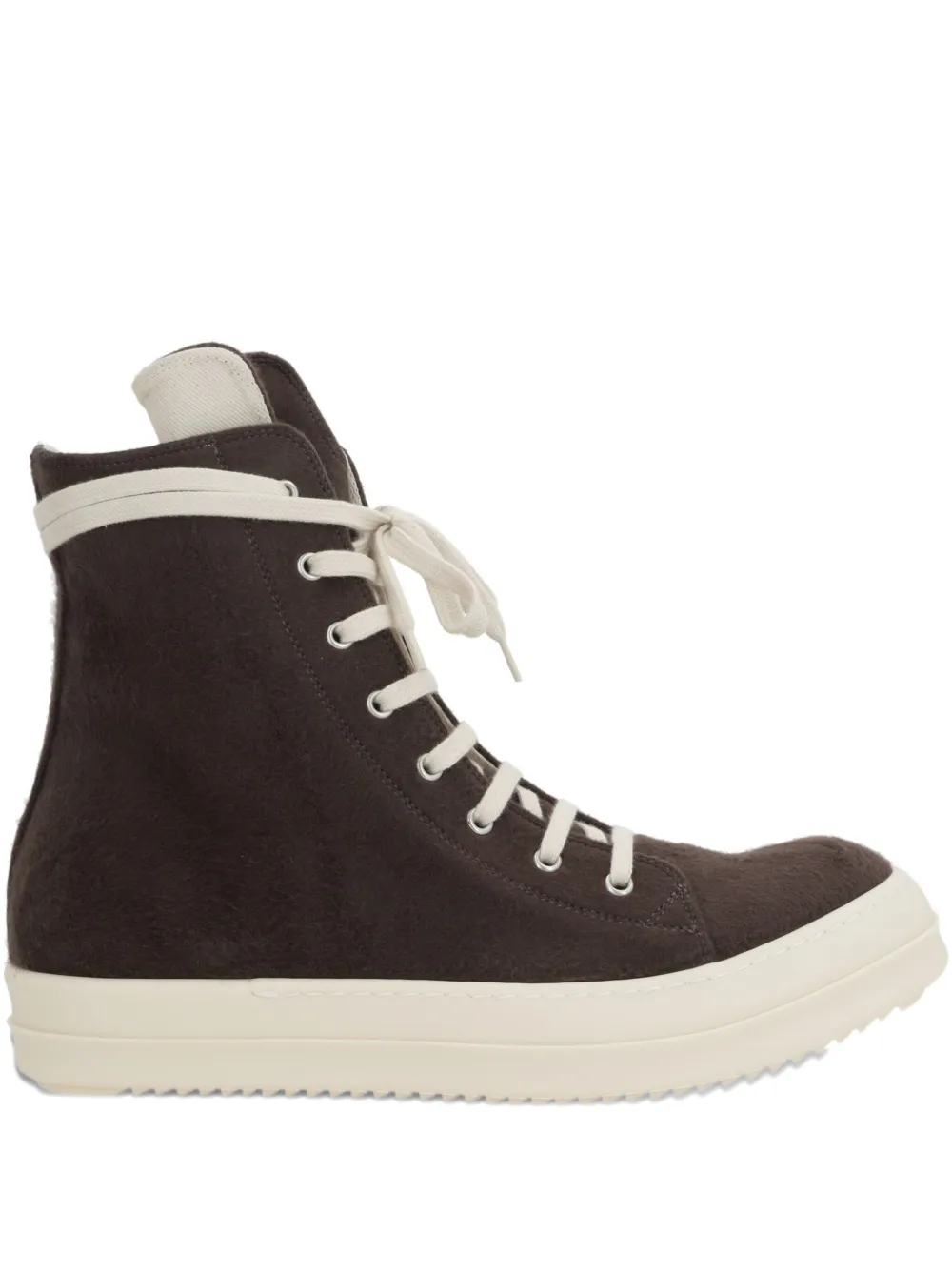 

Высокие кеды на молнии Rick Owens DRKSHDW, коричневый