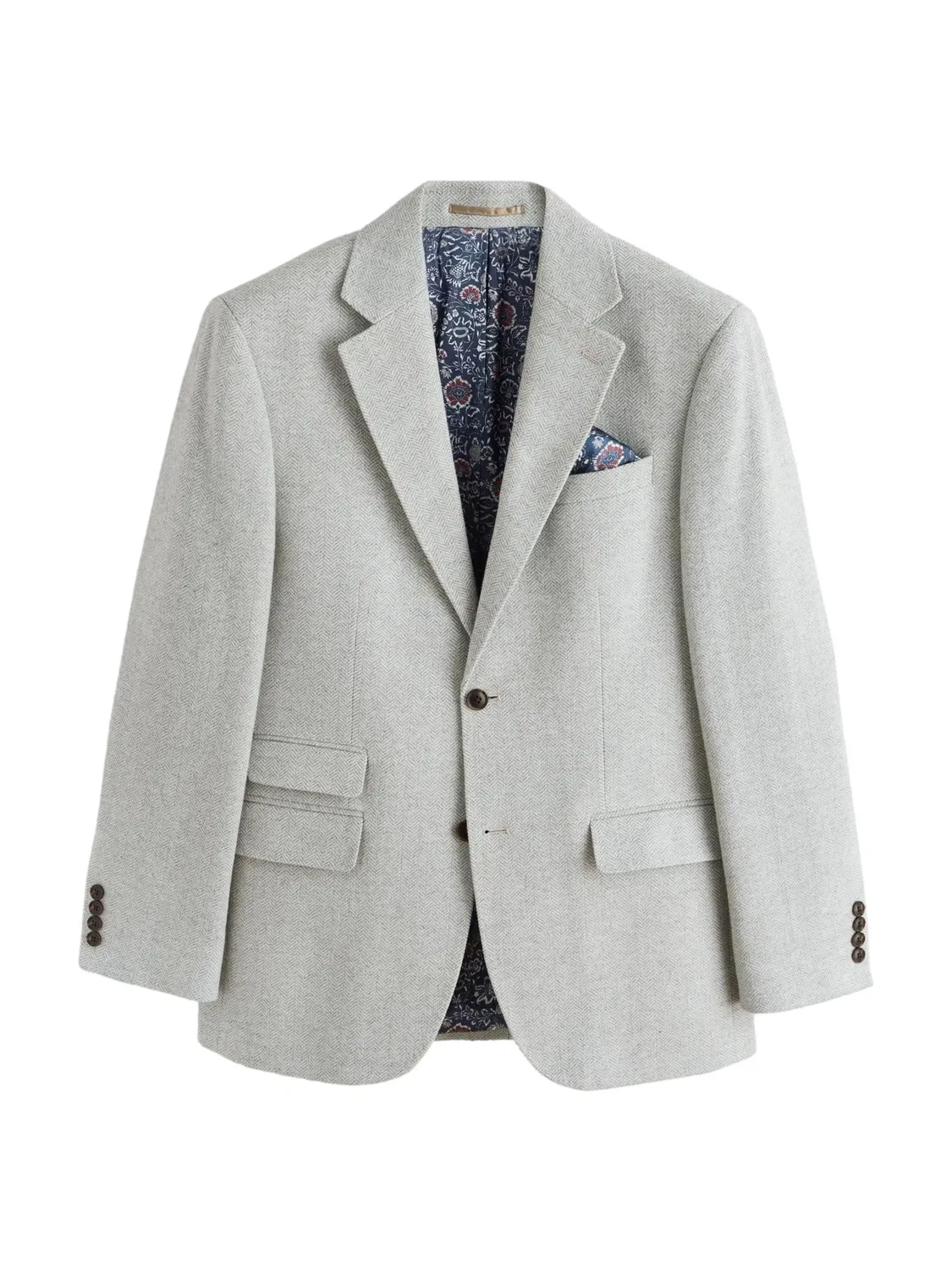 Деловой пиджак прямого кроя 'Nova Fides' Next, Light Grey