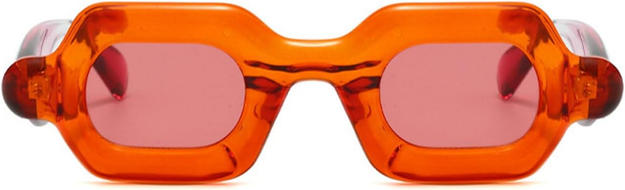 

Laureles Модные квадратные солнцезащитные очки для женщин в стиле Y2K, хип-хоп, пляжные, с градиентной оправой, солнцезащитные очки для мужчин в стиле панк, защита от ультрафиолета UV400, C5