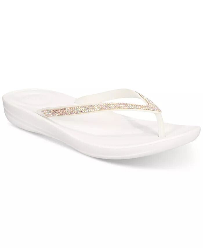 

Женские сандалии Iqushion Sparkle Flip Flop FitFlop, белый