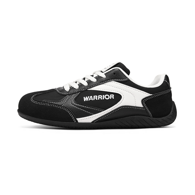 

WARRIOR Износостойкие легкие нескользящие повседневные кроссовки мужские черно-белые