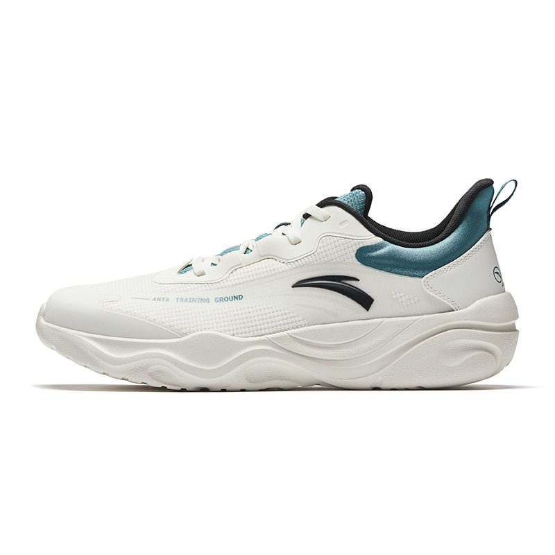 

ANTA Кроссовки с низким верхом Cushioning Balance, мужские, цвета слоновой кости, белого, Swift Blue, базовые, черные