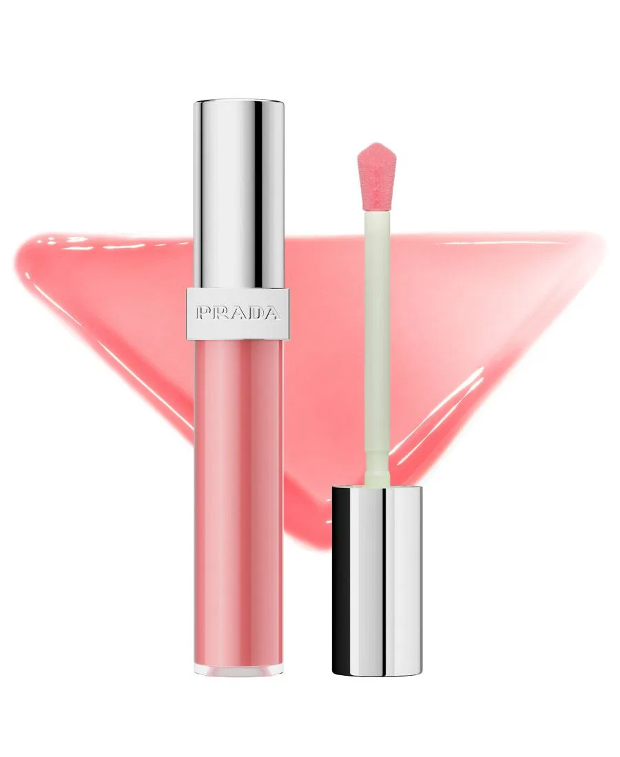 Жидкий глянцевый бальзам для губ Reflection, 9 г Prada Beauty, p255 virtual pink
