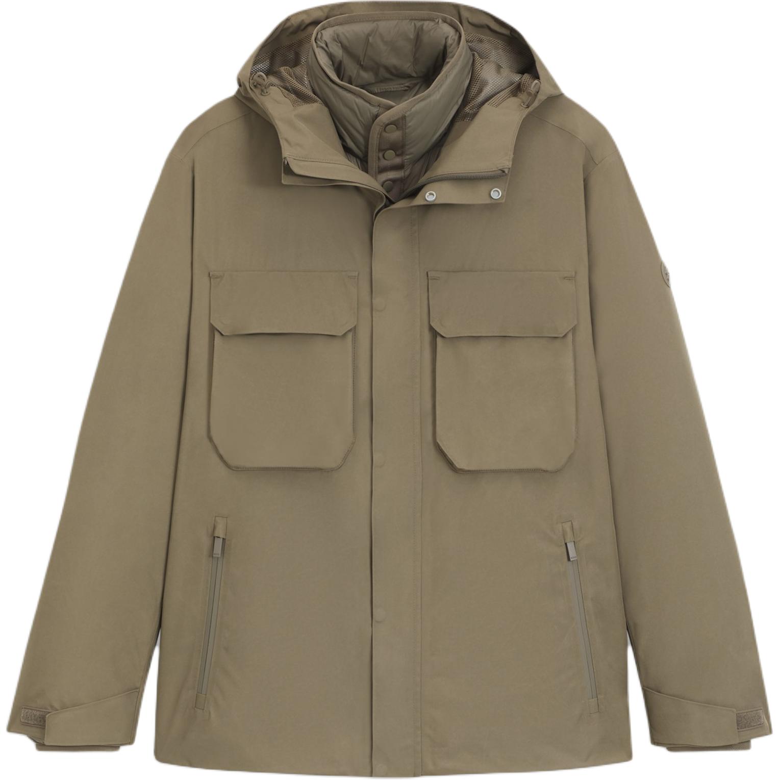 

HUGO BOSS Пуховик мужской светло-коричневый, Light Brown