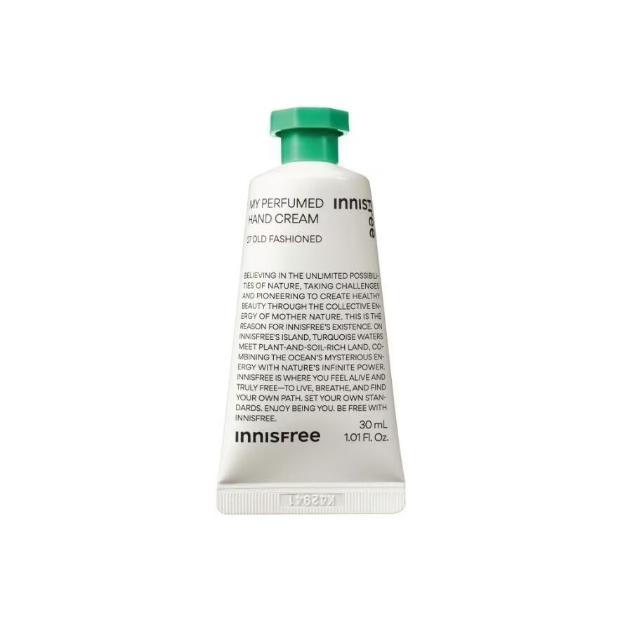 

Innisfree Мой парфюмированный крем для рук 07 Old Fashioned 30 мл. ครีมบำรุงมือ, White
