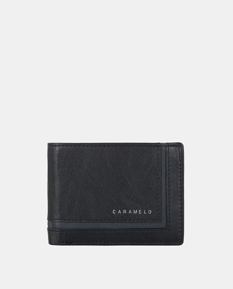 

American Wallet Мужской кошелек Caramelo, чёрный