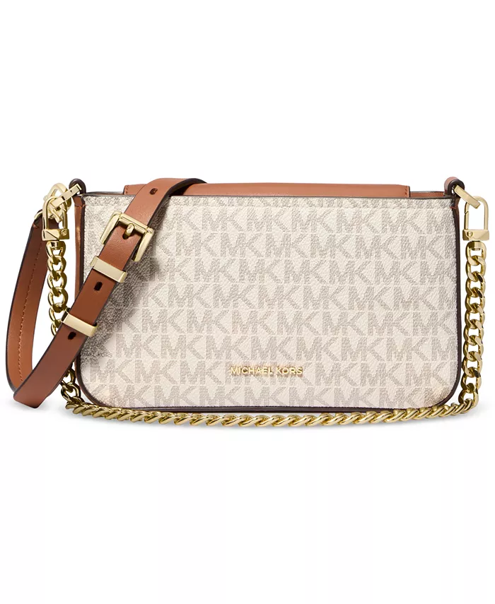 

Сумка-трансформер Bryant Small Crossbody Pouchette Michael Kors, белый