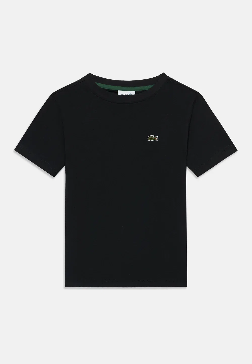 Базовая футболка унисекс - базовая футболка Lacoste, Noir
