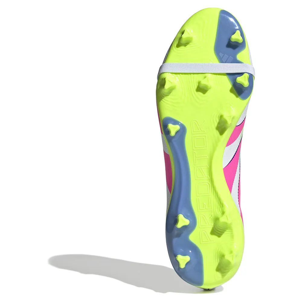 Футбольные бутсы adidas Predator League Fold Over Tongue FG/MG, белый — фото 2