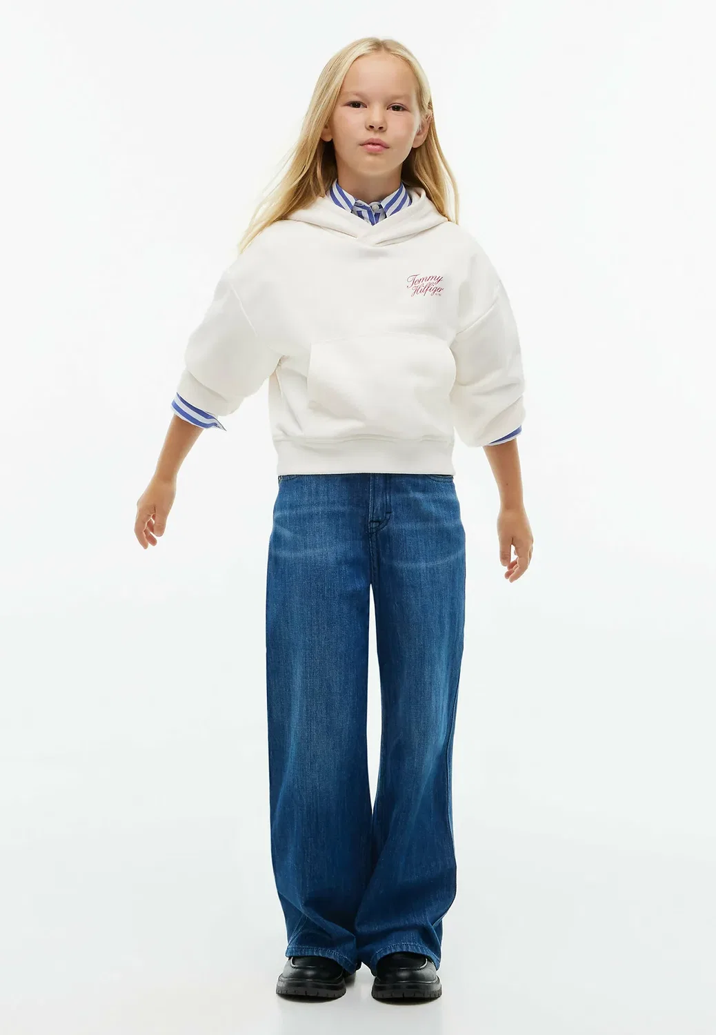 Худи с надписью Tommy - худи Tommy Hilfiger, Off White