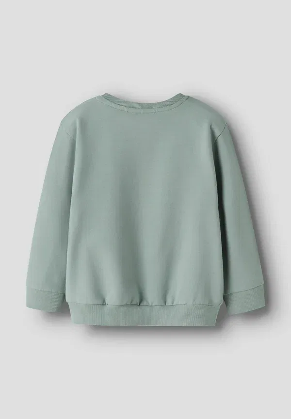 Свитшот с принтом Sweatshirt Name It, Green Milieu, зеленый — фото 2