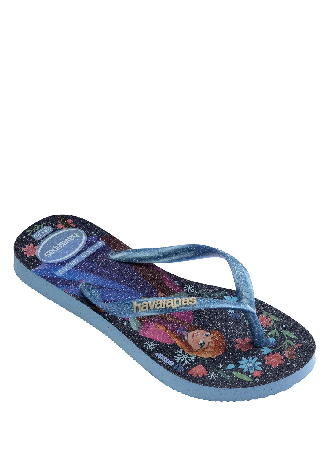 Пляжные сланцы Havaianas Slim Princess, Mavi — фото 2