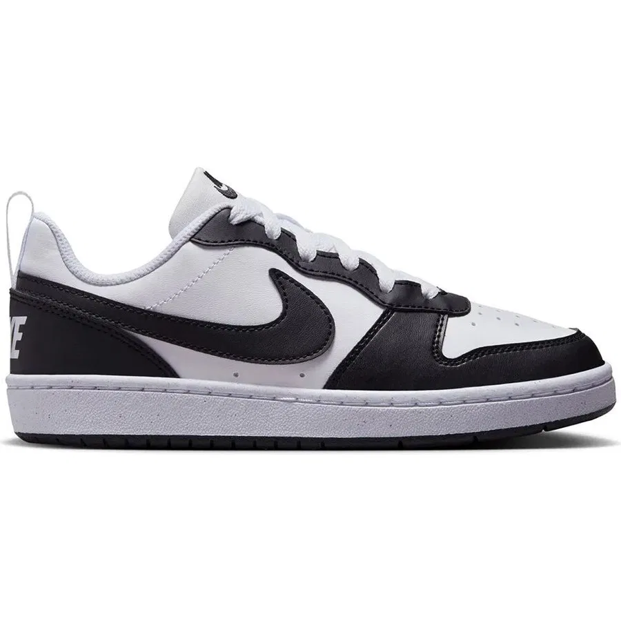 Детские кроссовки с низким профилем Court Borough Low Recraft Nike, Бело-черный