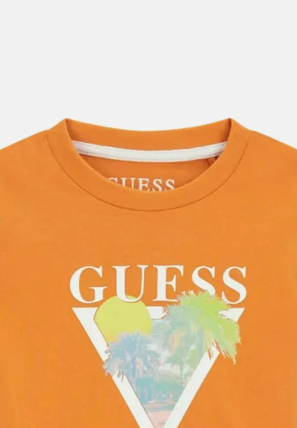 Футболка унисекс с принтом Guess — фото 3