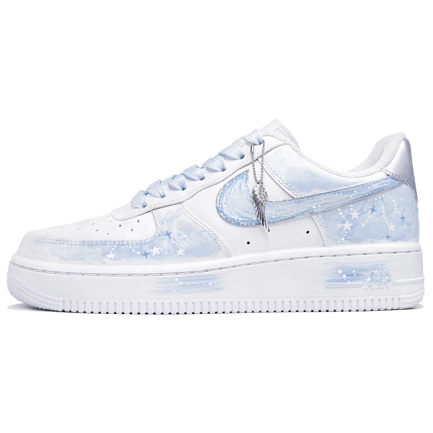 Мужское/Женское/Детское? Nike, White Blue, Embrace Galaxy