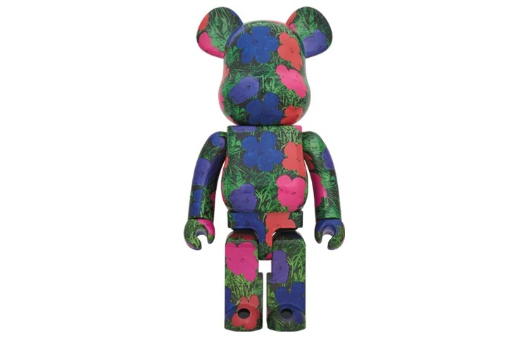 

Виниловая фигурка Be@rbrick Andy Warhol "Flowers", 70 см без фирменной упаковки