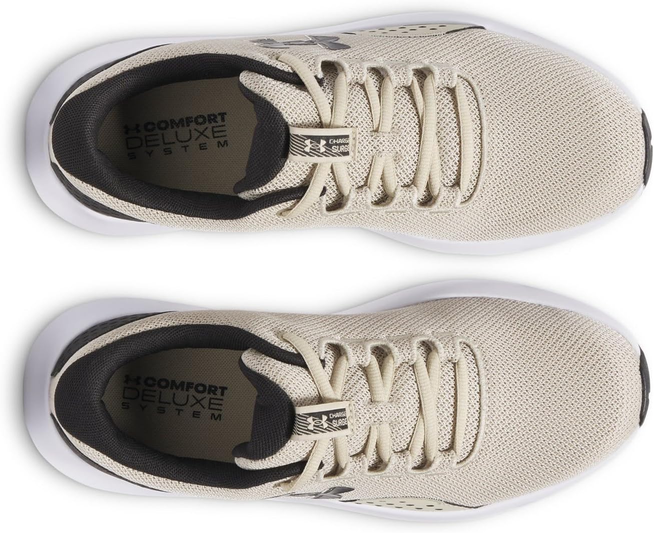 Кроссовки Under Armour Men's Charged Surge 4, Khaki Base/Black/Black — фото 4