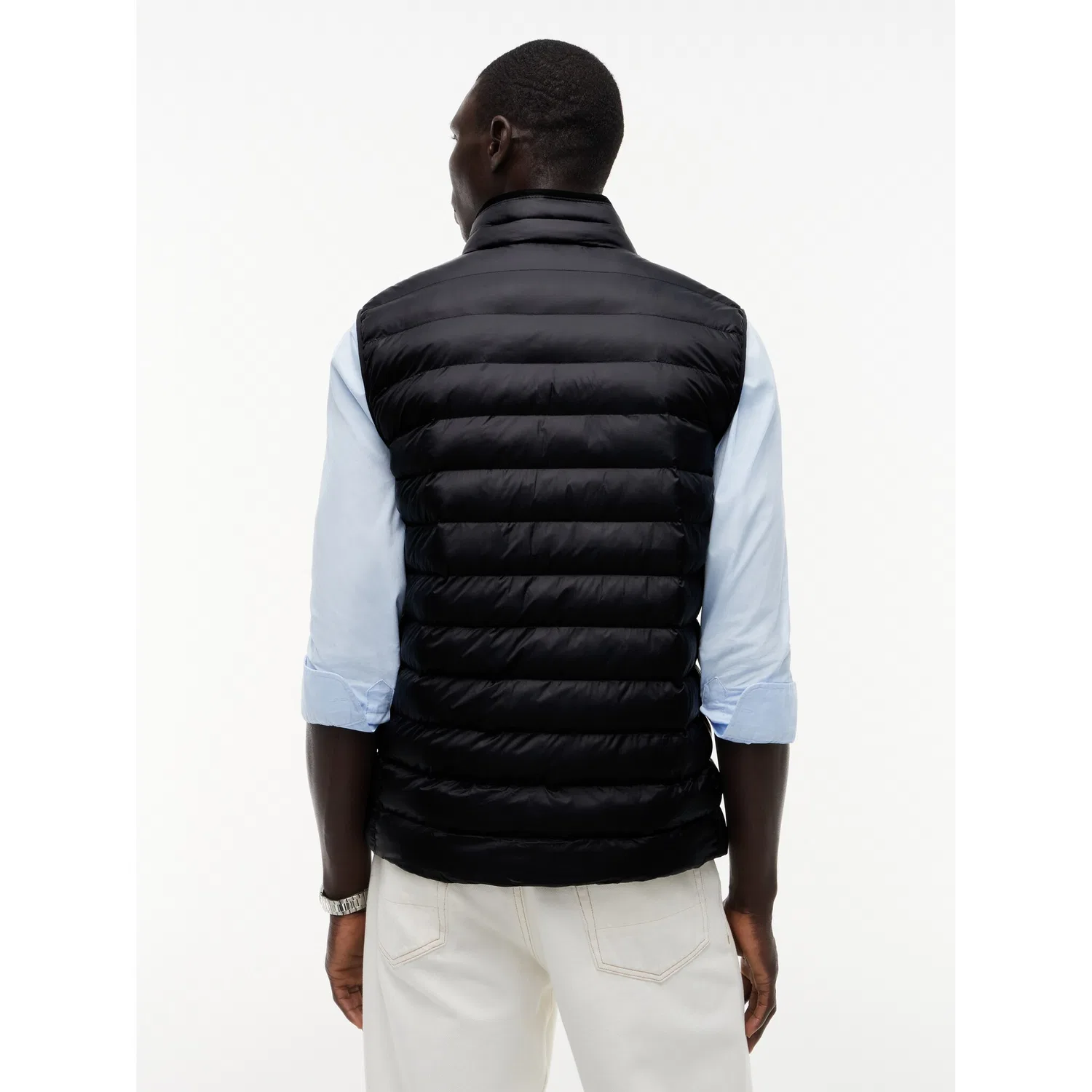 Мужская стеганая жилетка CORE PACKABLE RECYCLED VEST Tommy Hilfiger, Black — фото 3