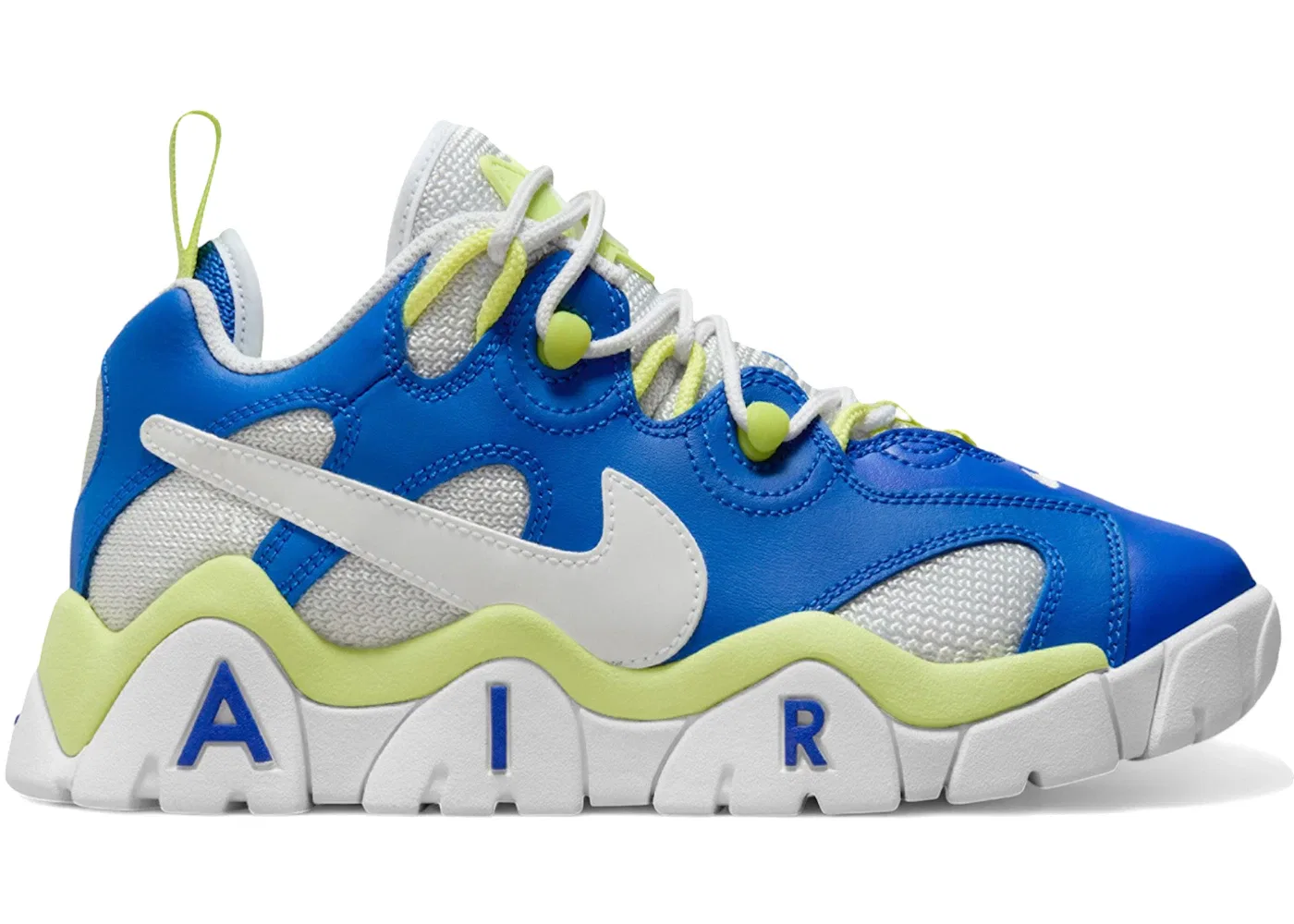 Детские кроссовки Lifestyle Nike Air Barrage Low, Game Royal/Light Lemon Twist/Photon Dust/White