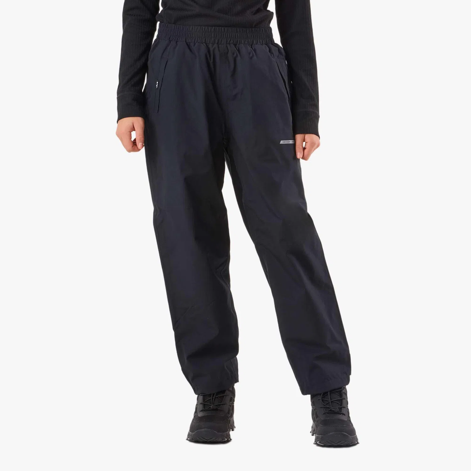 Детские дождевые штаны с водозащитой Rain Pants JR Swedemount, Schwarz