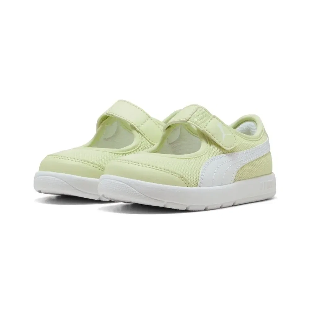 Кроссовки низкие Courtflex V3 Lina V Inf Puma, зеленый