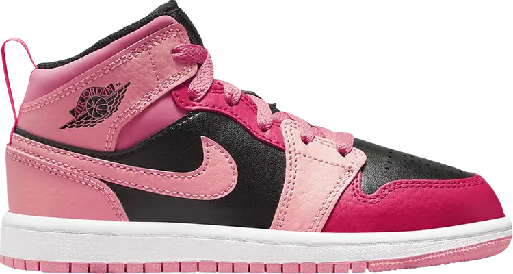 

Кроссовки Air Jordan 1 Mid PS Coral Chalk, розовый
