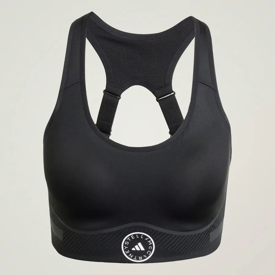 Бюстгальтер для спорта без рукавов Truepace High Support adidas, Черный — фото 4