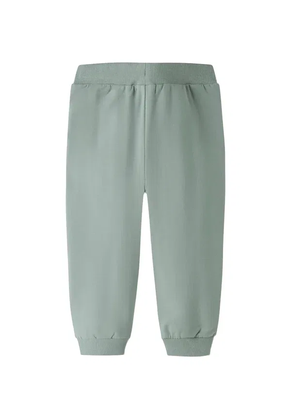 Брюки с принтом Tracksuit bottoms Name It, Green Milieu, зеленый — фото 2