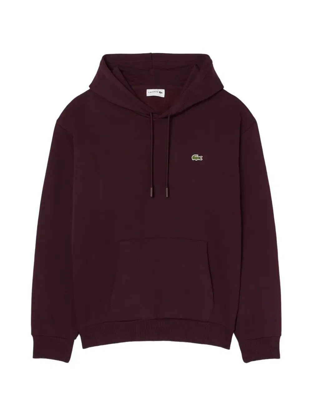 Толстовка с логотипом-нашивкой Lacoste, коричневый