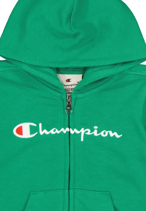 Детский спортивный костюм Champion, зеленый — фото 3