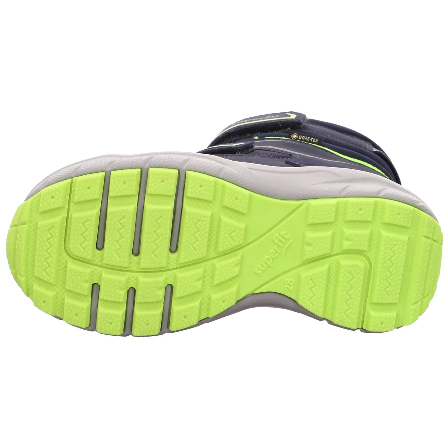 Детские ботинки для мальчиков водонепроницаемые Superfit Culusuk, Blue Yellow 8000 — фото 4