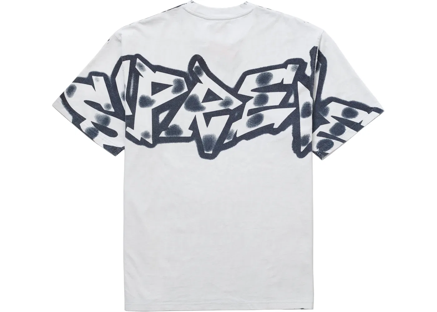 Мужская футболка с принтом Supreme x New York Yankees Airbrush S/S Top, White — фото 2