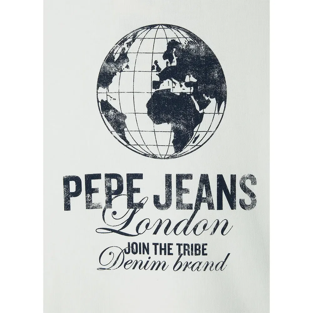 Свитшот Iago Pepe Jeans, белый — фото 4