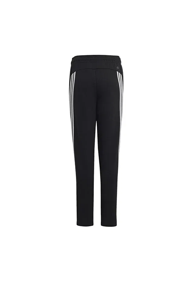 Детские спортивные штаны для мальчиков скинни Adidas, Black/White — фото 3