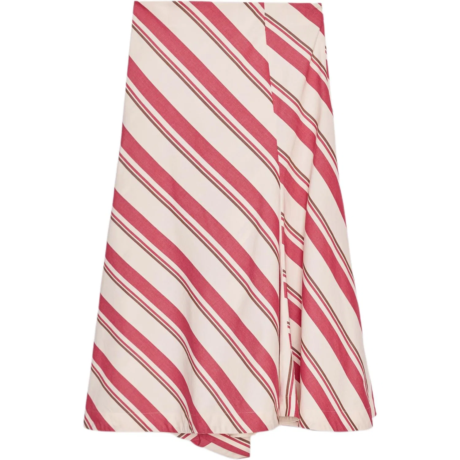 Женская юбка макси повседневная Red/White, ZARA