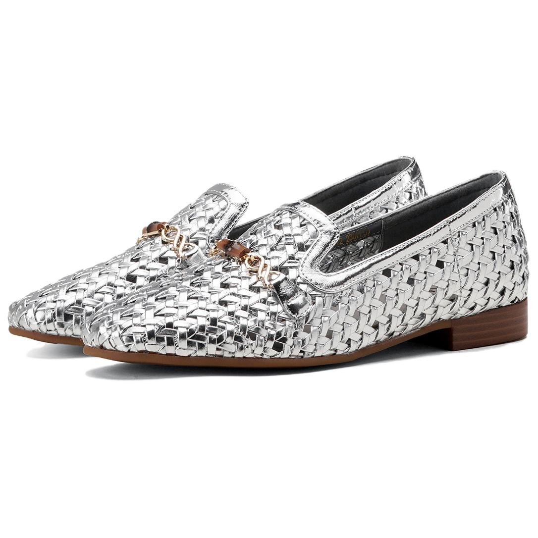 Millies Туфли MILLIE'S Casual Single для женщин серебристые, цвет Silver — фото 4