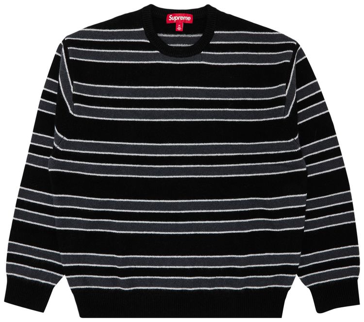 

Кашемировый свитер Supreme «Черная полоса»