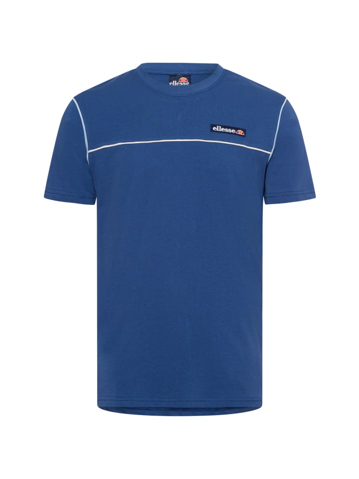 

Футболка Sacco Tee темно-синего и белого цветов ellesse, Синий, Футболка Sacco Tee темно-синего и белого цветов ellesse