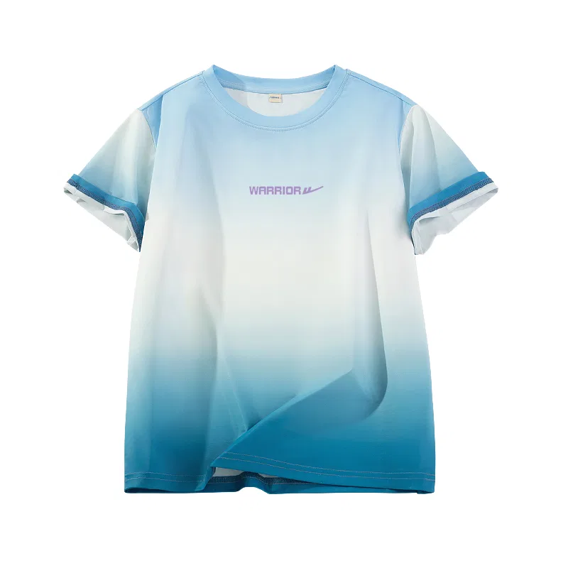 Детская футболка с круглым вырезом Blue Purple WARRIOR