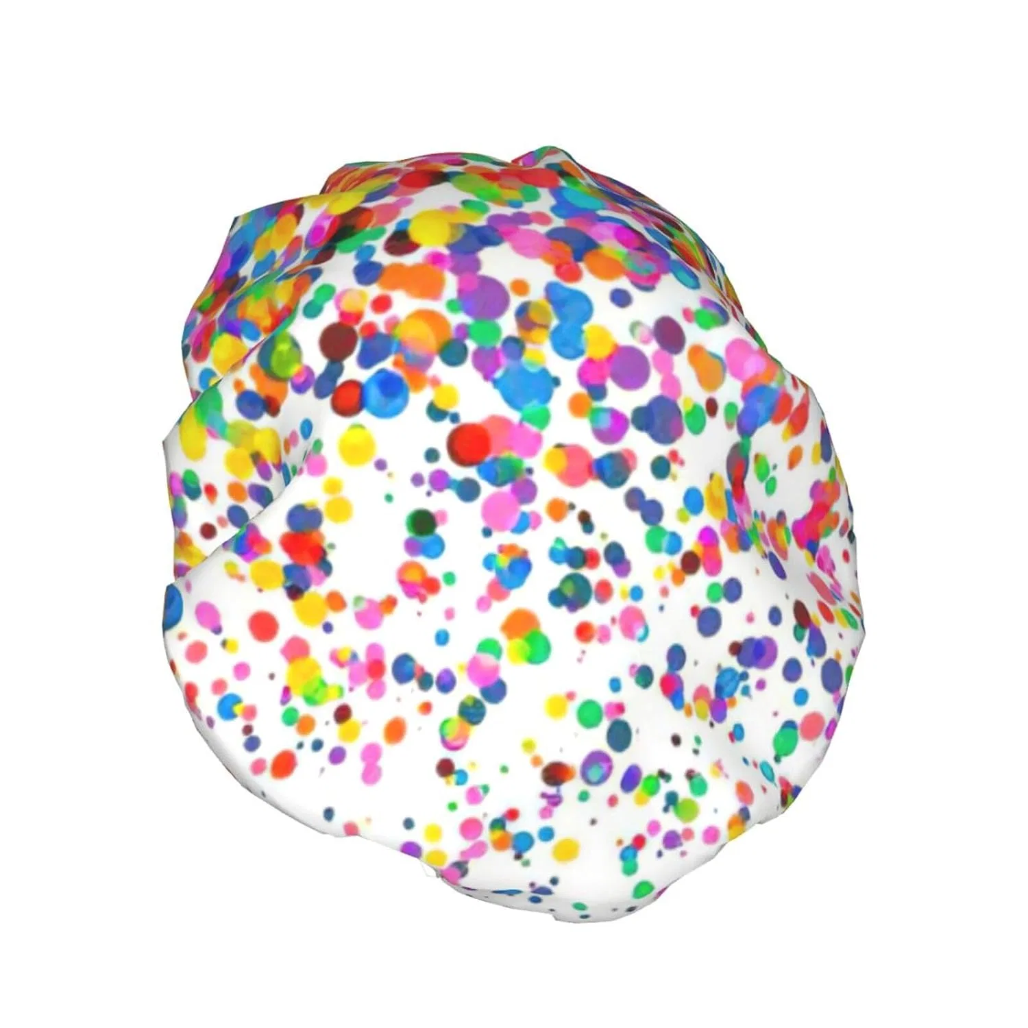 Шапочка для душа с принтом, WURTON, 1 шт, Coloured dots — фото 2