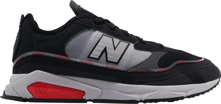 

Кроссовки New Balance X-Racer 'Black Grey Red', черный