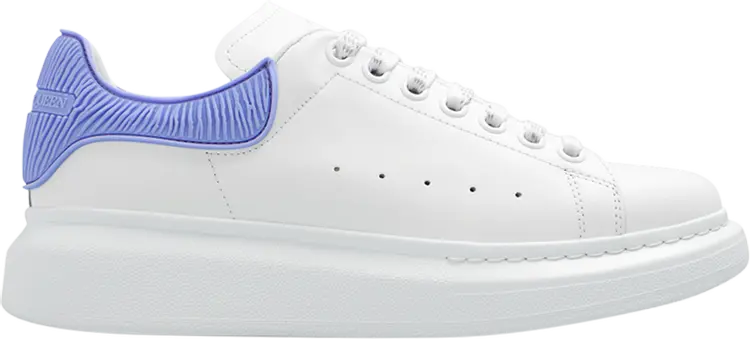 Кроссовки Alexander McQueen Wmns Oversized Sneaker White Lilac Zebra, белый