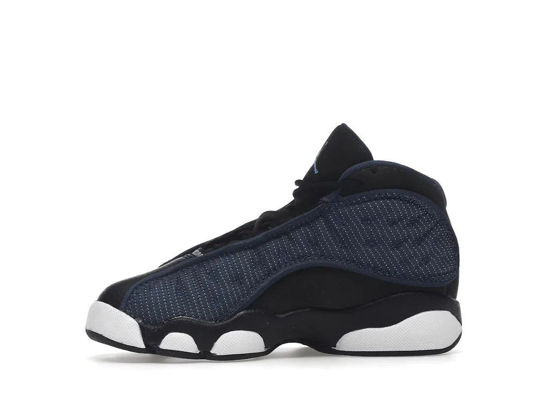 Детские кроссовки с принтом Jordan 13 Retro Jordan, Brave Blue/Black-White-University Blue — фото 3