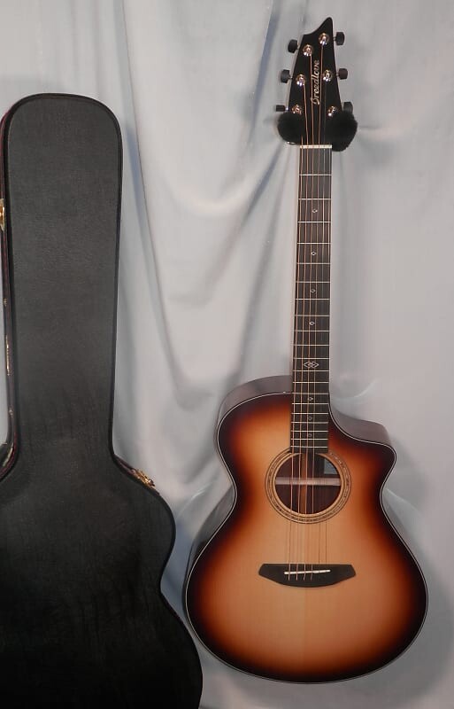 

Breedlove Premier Concert Burnt Amber CE Adirondack-EI Rosewood Acoustic Electric с чехлом новый Premier Concert Burnt Amber CE Adirondack-EI Rosewood Acoustic Electric with case new