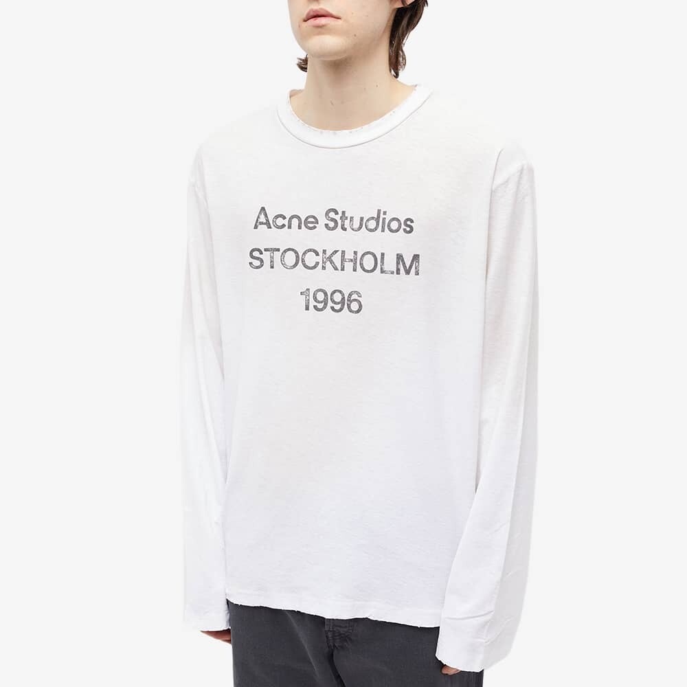 Футболка Acne Studios Edden 1996 Long Sleeve Tee купить по цене от