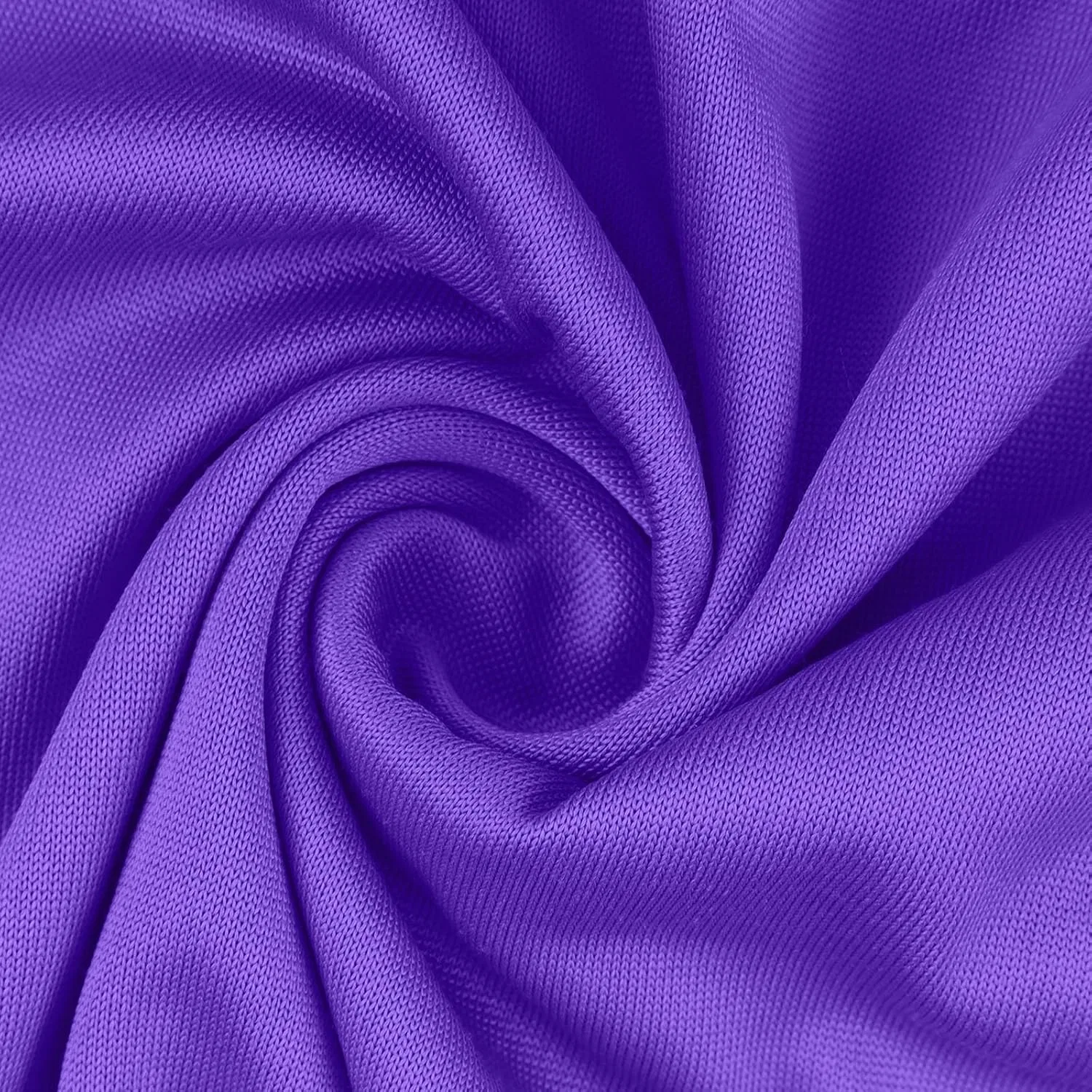 Женская туника с длинным рукавом, модель Solid Color, фиолетовый — фото 3