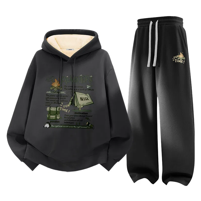 Детский комплект свитшотов MINISO, Dark Gray